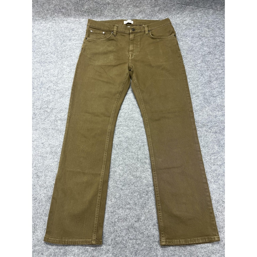 Tecovas Jeans Mens 34x30 Brown Five Pocket Comfort Straight Stretch Denim Pants